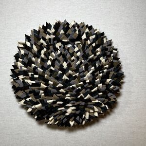 Vaçide Erda Zimic Oruga Napoleón felt clutch bag, Avant-Garde, Event